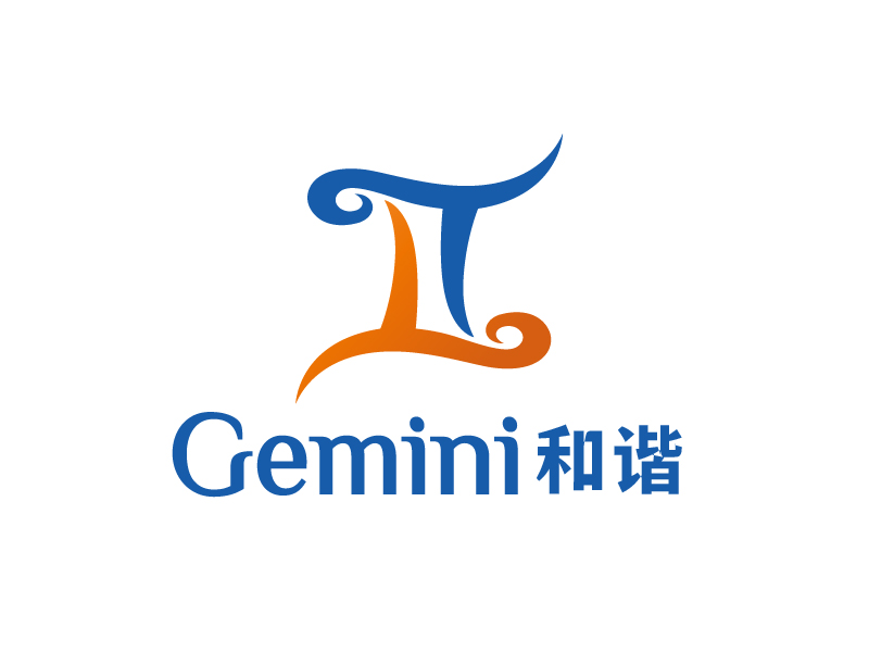 張俊的Gemini/和諧（雙子座）logo設計