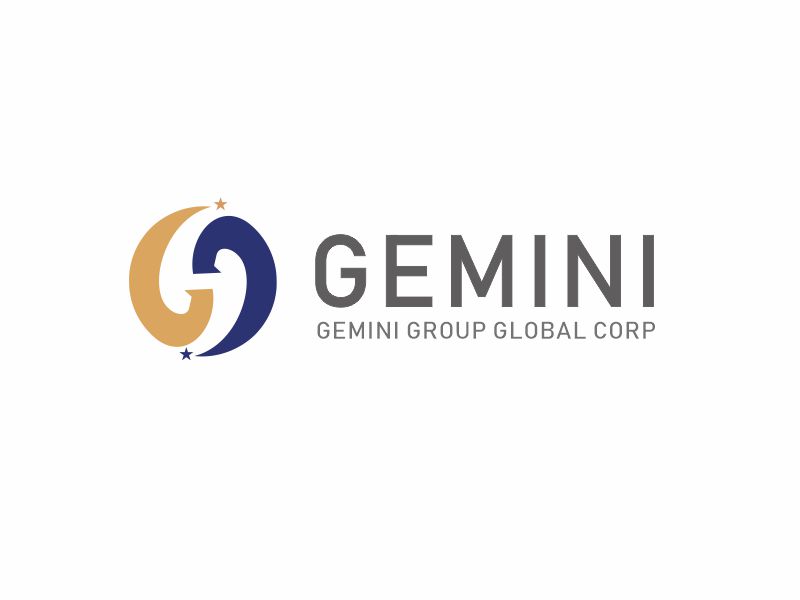 向紅的Gemini/和諧（雙子座）logo設計