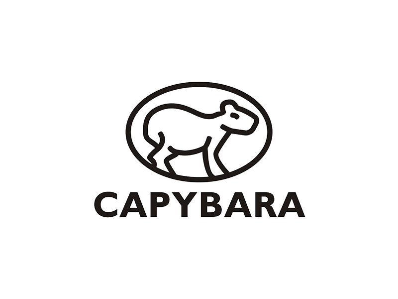 周都響的CAPYBARAlogo設(shè)計(jì)