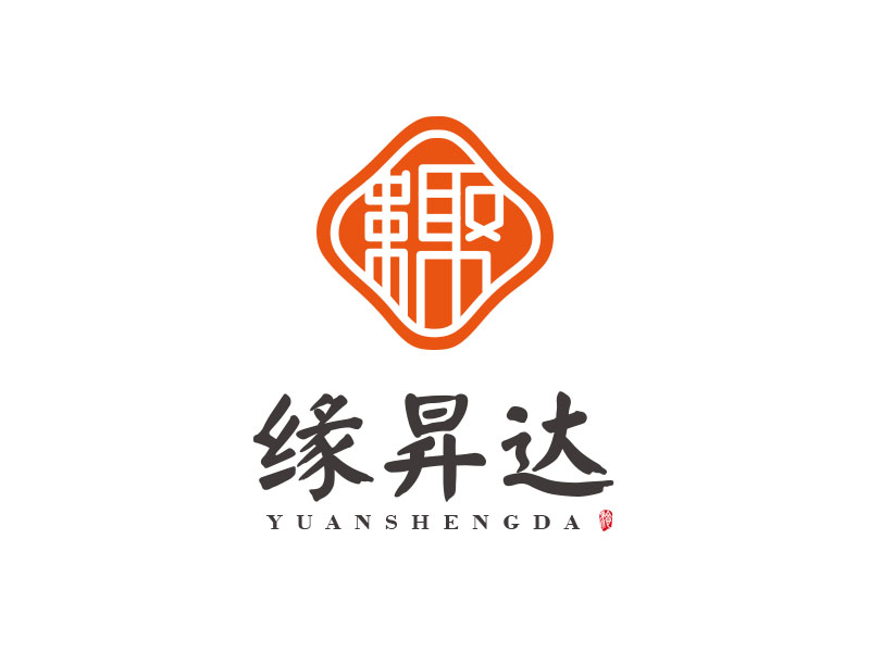 朱紅娟的緣昇達logo設計