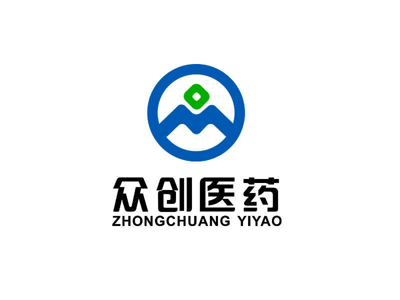 李杰的阜陽眾創(chuàng)醫(yī)藥科技有限公司logo設(shè)計