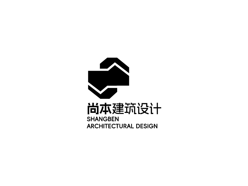 楊忠的尚本建筑設計logo設計