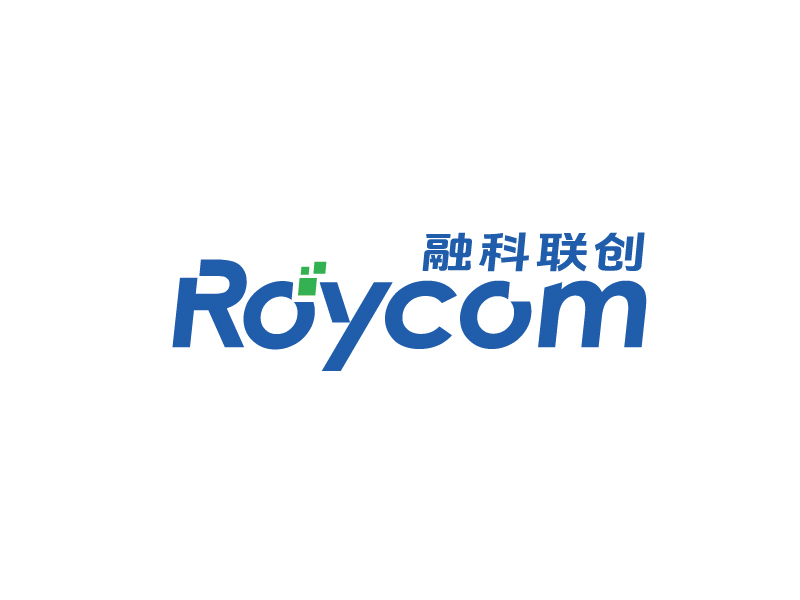 張俊的Roycom融科聯(lián)創(chuàng)logo設(shè)計